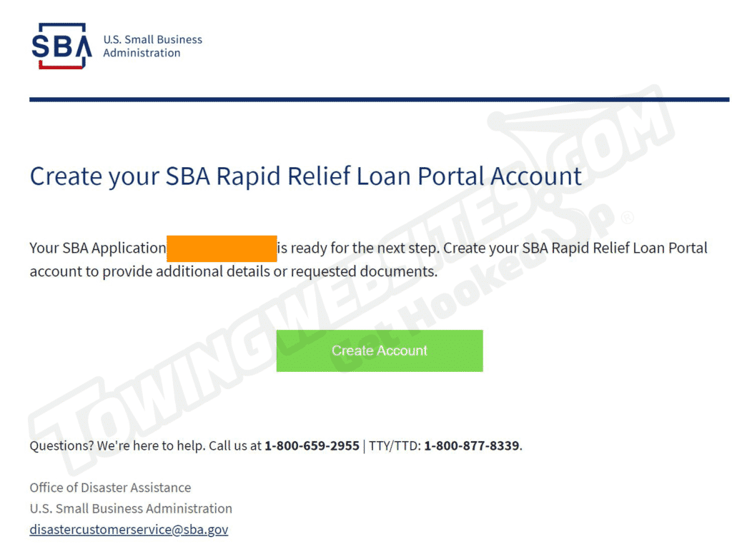 SBA EIDL Loan Approval for Towing Companies