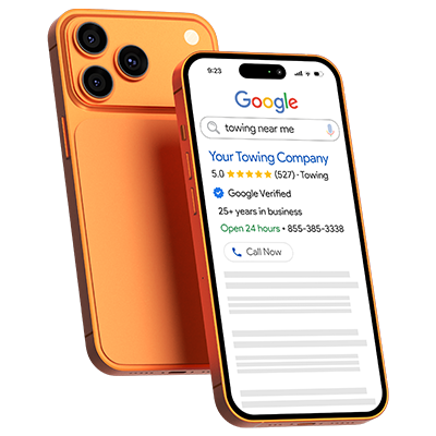 Towing Company Google Advertising
