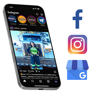 Towing Company Social Media Management